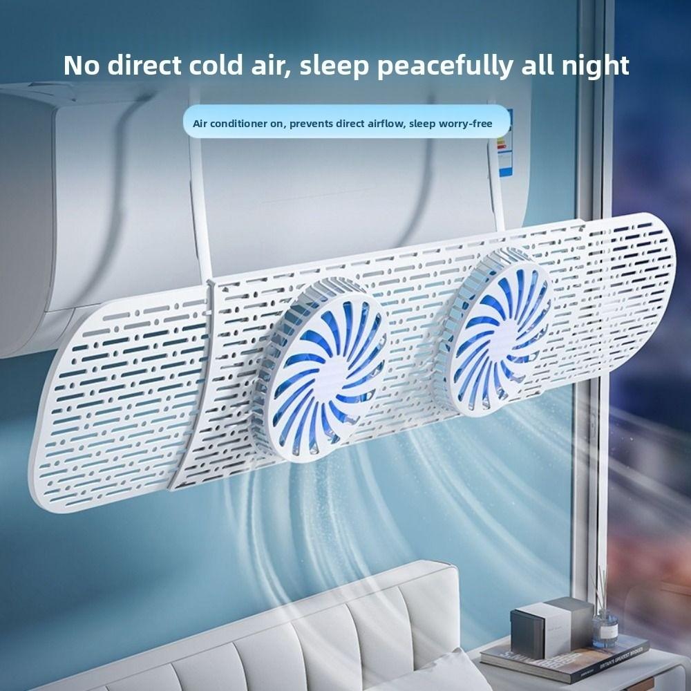 Adjustable Air Conditioner Windshield Expandable Wind Direction Baffle  for Home/Office
