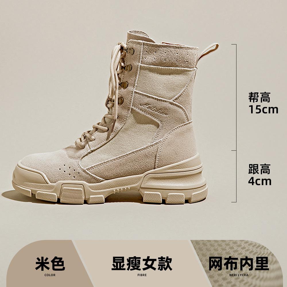 

Martin boots women s 2025 new outdoor hiking hiking shoes travel desert boots summer platform tooling short boots 40