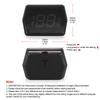 G20 Head Up Display With USB Connection HUD Speedometer Compass GPS Car Projector Overspeed Alarm Mph Kmh HD Display