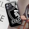 New Club Social Y Deportivo Colo Phone Case for Iphone 16 15 14 12 11 13 Pro Max Mini X Xr Xs Se 8 Puls Glass Cover