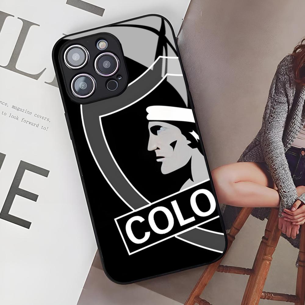 New Club Social Y Deportivo Colo Phone Case for Iphone 16 15 14 12 11 13 Pro Max Mini X Xr Xs Se 8 Puls Glass Cover