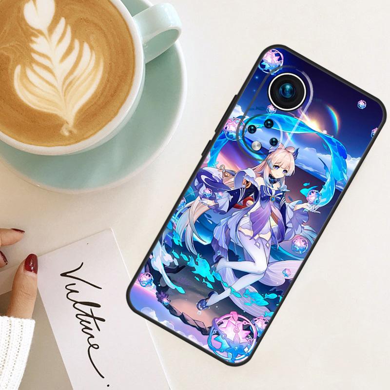 

Genshin Impact Sangonomiya Kokomi For Honor Magic 7 Lite 6 8 Pro Case For Honor 400 200 50 70 90 X8c X8b X9a X9b X9c X9d Win RT Honor 90