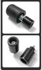 Motorcycle Crash Bar Anti-Fall Head: Rubber-Aluminum with Spring Buffer 