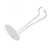 1/6 Doll Stand Plastic Stainless Steel Salon Doll Stand Holder for 12 Inch Tall Doll White