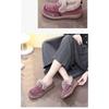 Women's Low-Cut Slip-On Winter Slippers, Soft Sole Comfortable House Shoes, Plush Lined Cozy Indoor Outdoor Casual Flats