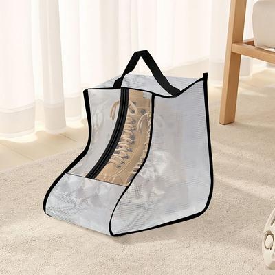 Boot Storage Bag Portable Shoes Organizer Waterproof Dustproof Protection Holder Bag for 2025 Household Travel Supplies Foldable