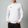 Under Armour Training Sports Knit Collar Logo Jacket Men Jackets White 21500437-100