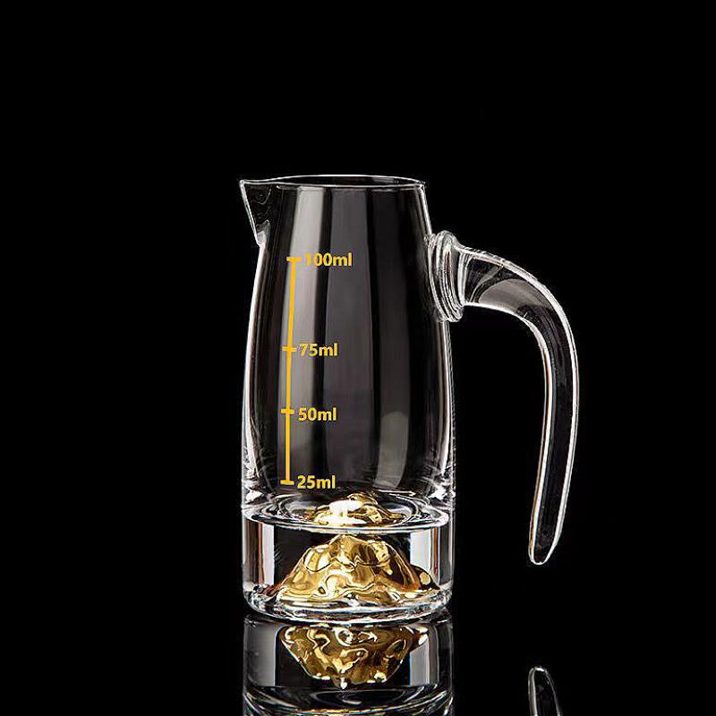 Shot Glass and Wine Dispenser Creative Small Wine Glass Party Classic Baijiu Cup Whiskey Glass High End Decanter Bar Accessories