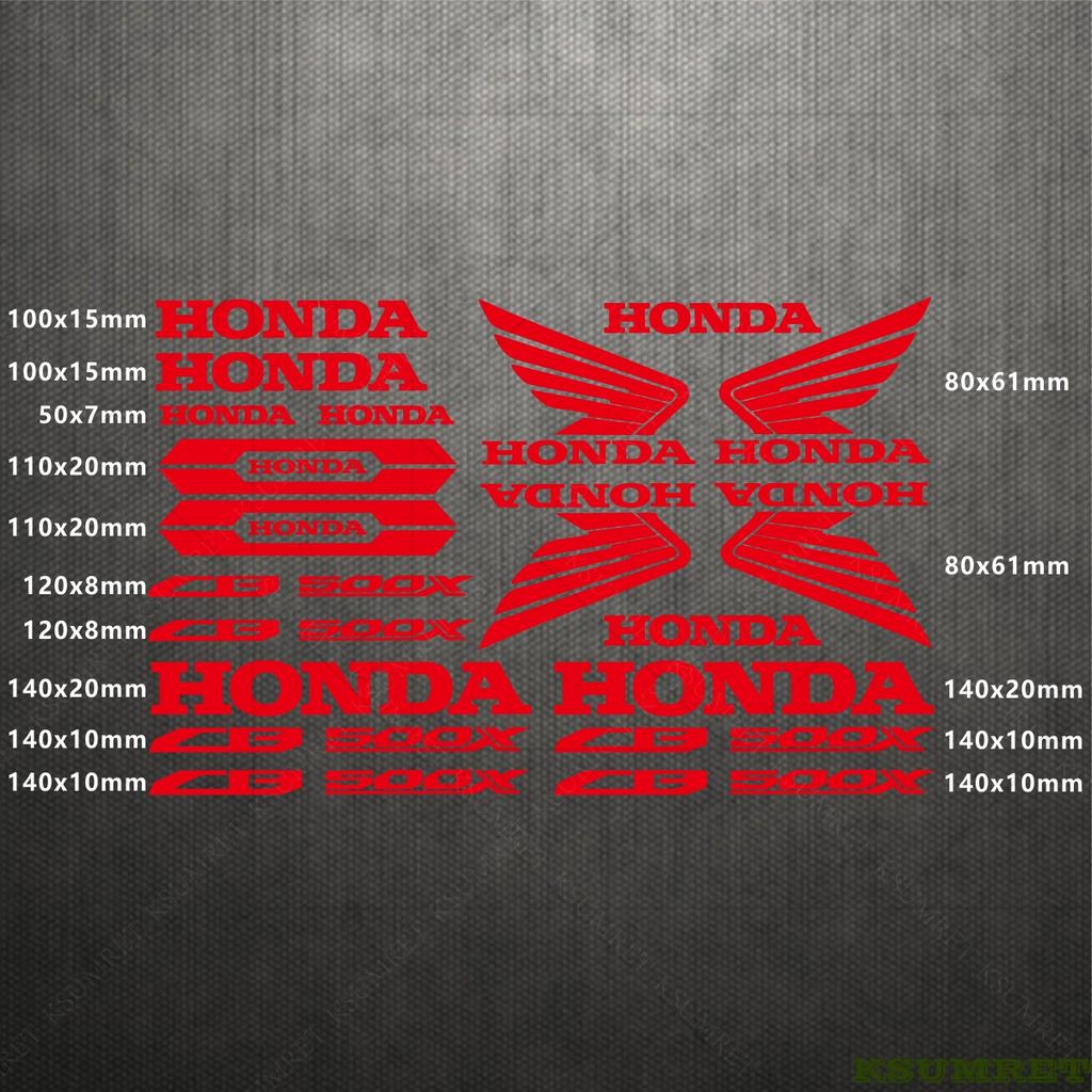 For Honda CB500X Sticker Motorcycle Stickers CB500X Logo Decal Waterproof