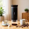 Upgraded Portable Electric Capsule Espresso Machine - Black
