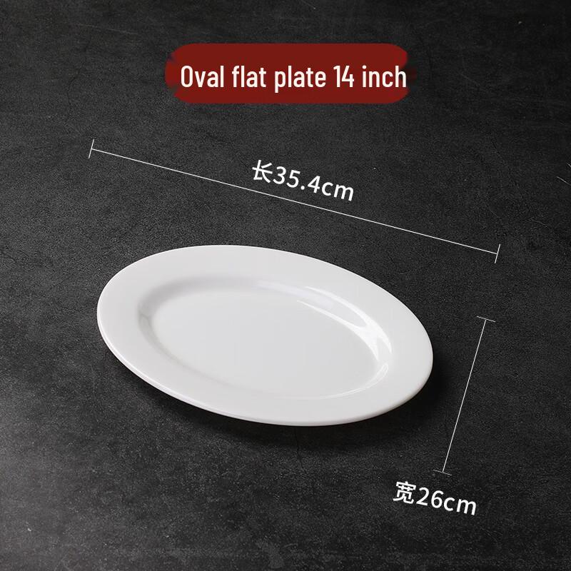 MOLUONA Melamine Serving Plates