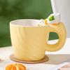 Cute Cat Ceramic Couple Mug