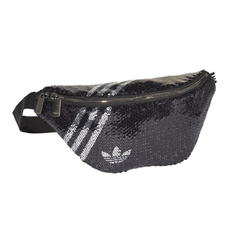 Adidas Originals Poliestrowa Torba Sling, Saszetka Nerka Regularna Unisex Czarna Adidas GD1856