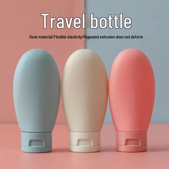 Travel-Friendly Cosmetic Shampoo Dispenser Set