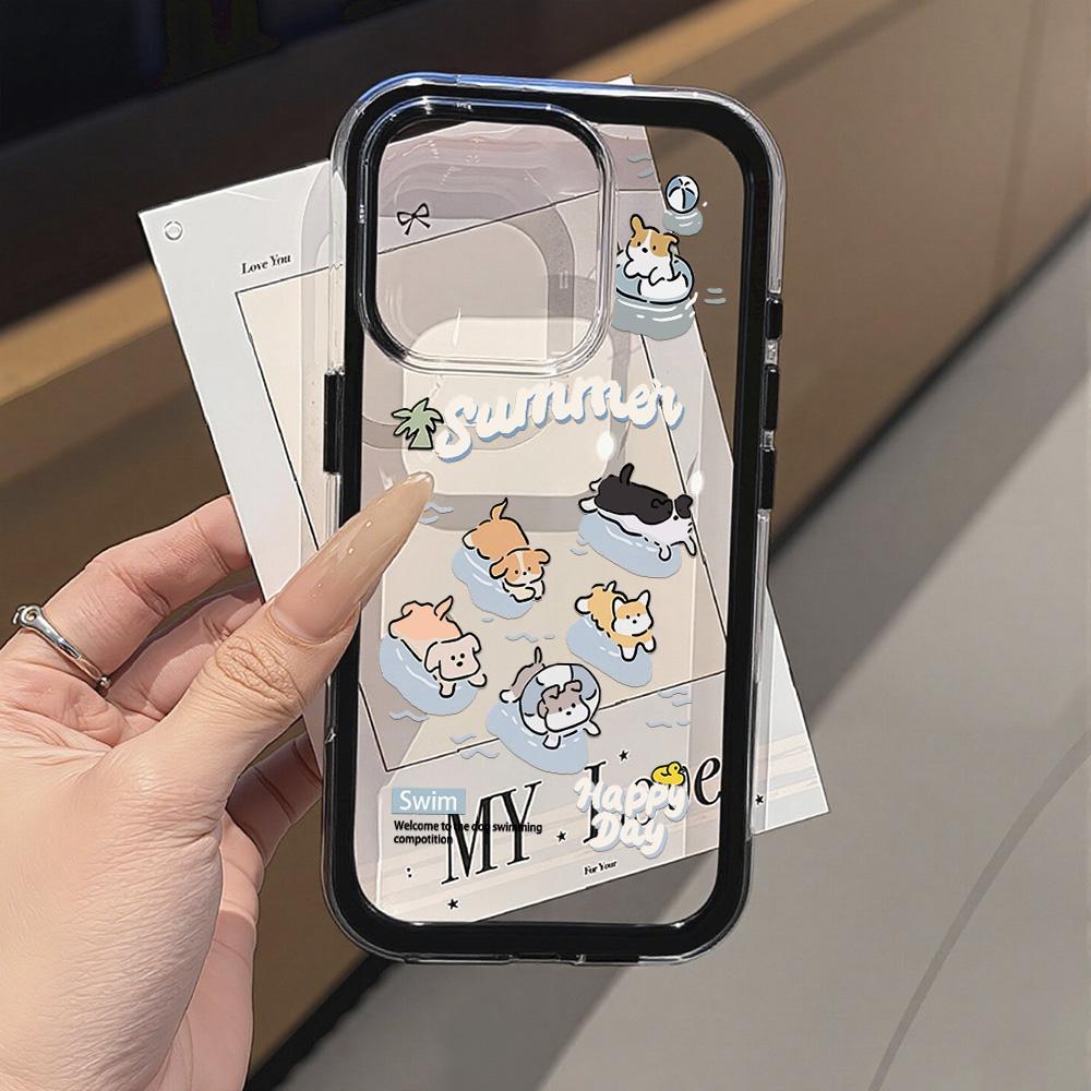Painted Phone Case for iPhone 17 11 12 13 14 15 16 iPhone 17 12 13 14 15 16 Pro 17 12 13 14 15 16 Pro Max  High Quality Painted Animal Cute Phone Case