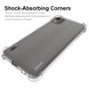 ENKAY HAT PRINCE For Nokia C12 4G/C12 Plus/C12 Pro Anti-Scratch TPU Clear Phone Cover Slim-Fit Anti-Slip Strip Edge Phone Case