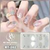 Three-dimensional Waterproof No-bake Gel Nail Polish Film Full Sticker European and American Sexy Nail Film Paper Nail Film Paper