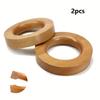 Wood Window Screen Ring Magnetic Clip Curtain Tieback Creative Curtain Tie  Hanging Clothes