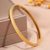 Hot-selling titanium steel bracelet, girls' high-end sense of fashion, popular light luxury in Europe and the United States, Gypsy star love diamond 