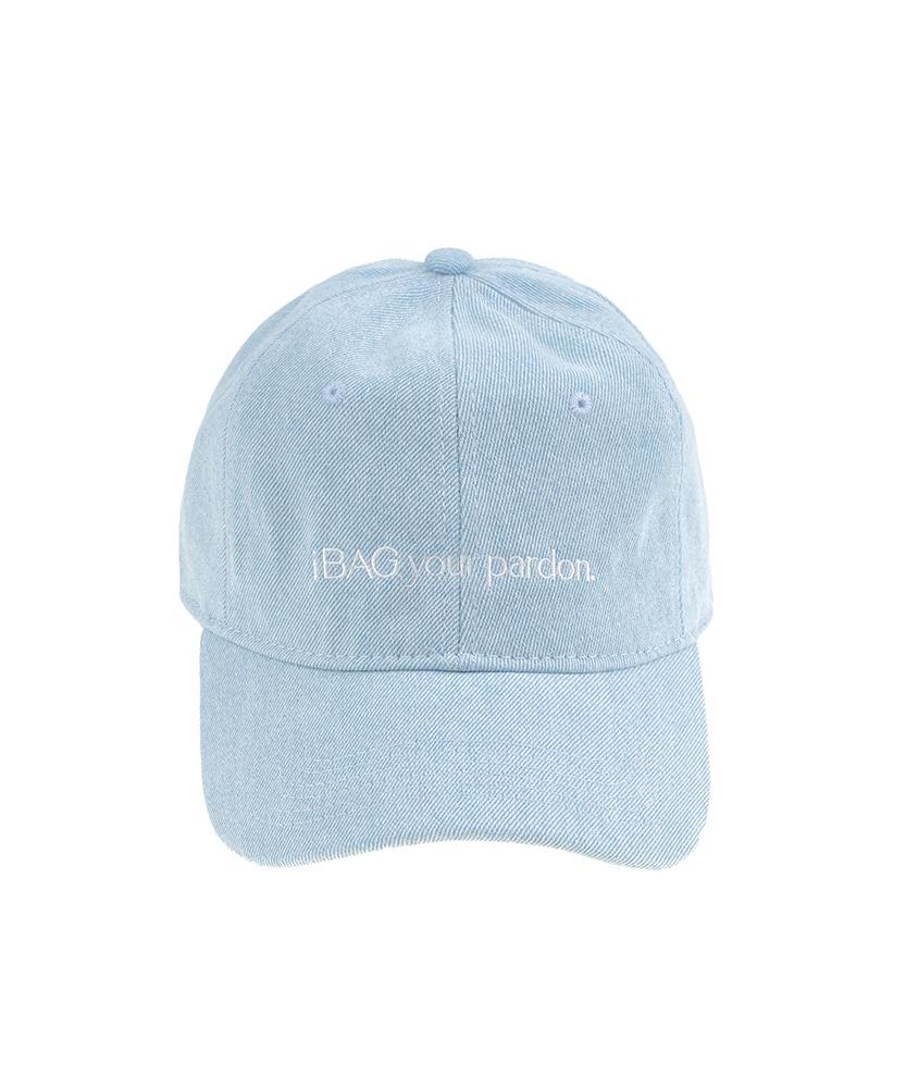 Aibaegyueopadeun I Bag Your Pardon. Denim Ballcap (2 Colors)