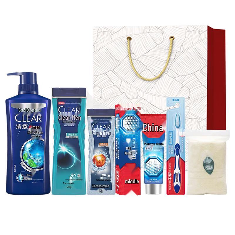 

Clear Men s Refreshing Care Gift Set