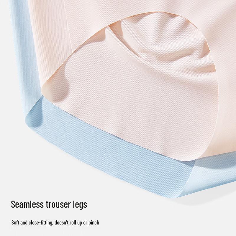 Odifen 5-Pack Seamless Ice Silk Mid-Waist Briefs