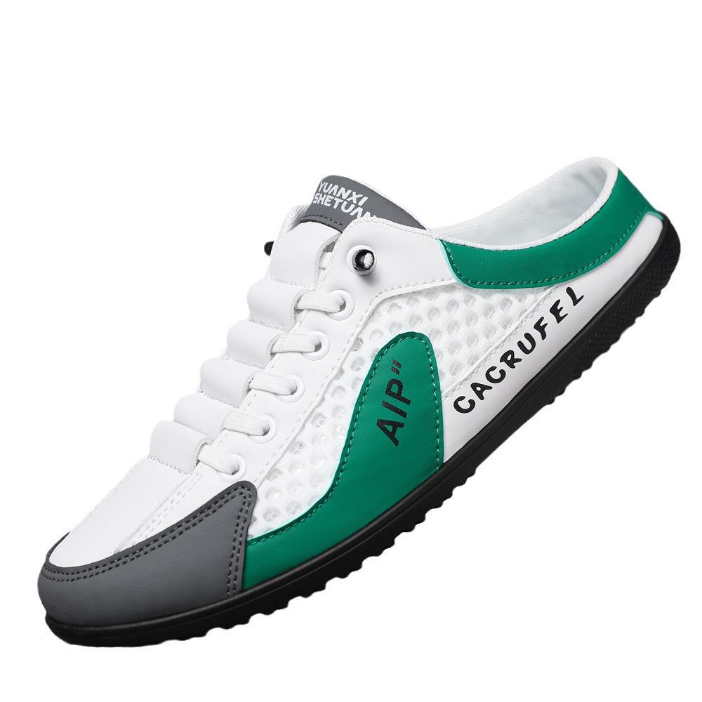 Summer Men's Lightweight Breathable Mesh Slip-On Casual Shoes