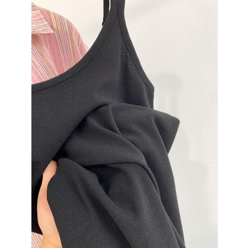 

Женская юбка на подтяжках с двойным плечом, весна/лето 2024 г. - универсальное платье богини темперамента L (weight: 120-140 jins) чёрный