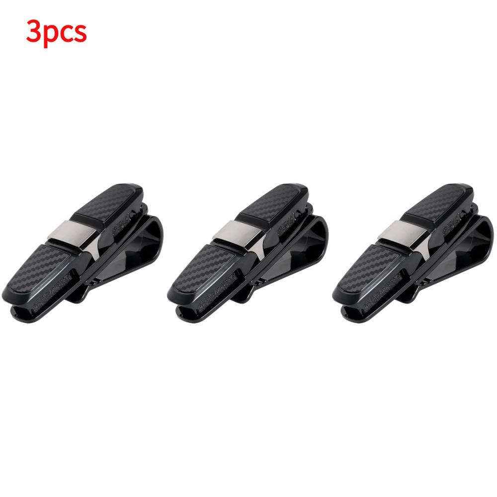 Car Glasses Case Universal Car Sun Visor Glasses Holder Sunglasses Clip Card Ticket Eyeglasses Holder Sunglasses Clip
