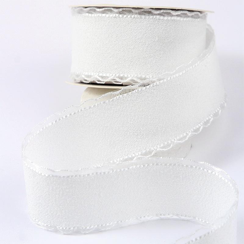 Polyester Spitze Band Japanischer Koreanischer Stil DIY Schleife Kinder Haarspange Geschenkbox Verpackung Krawatte Kleidung Zubehör