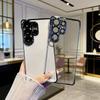 Ultra-thin Plating Frameless Case For Samsung S26 Ultra S24 Plus S25 Edge Lens Film Protection Transparent PC Shockproof Cover