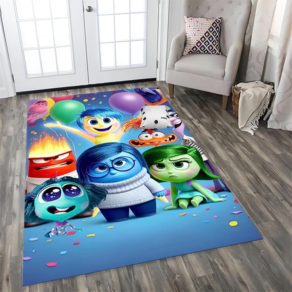 Inside Out Emotions Adventure for Living Room Rug, Bedroom, Study Room, Hallway Decoration, Perfect for Home Decoration or Holiday Gifts