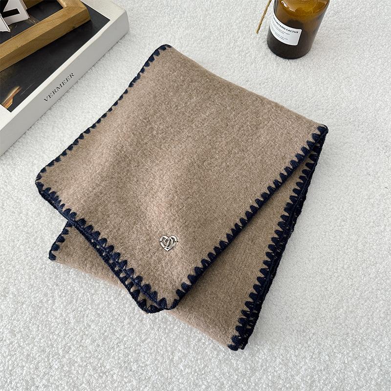 Imitation Cashmere Scarf for Women New Autumn and Winter High-end Warm Scarf for Men