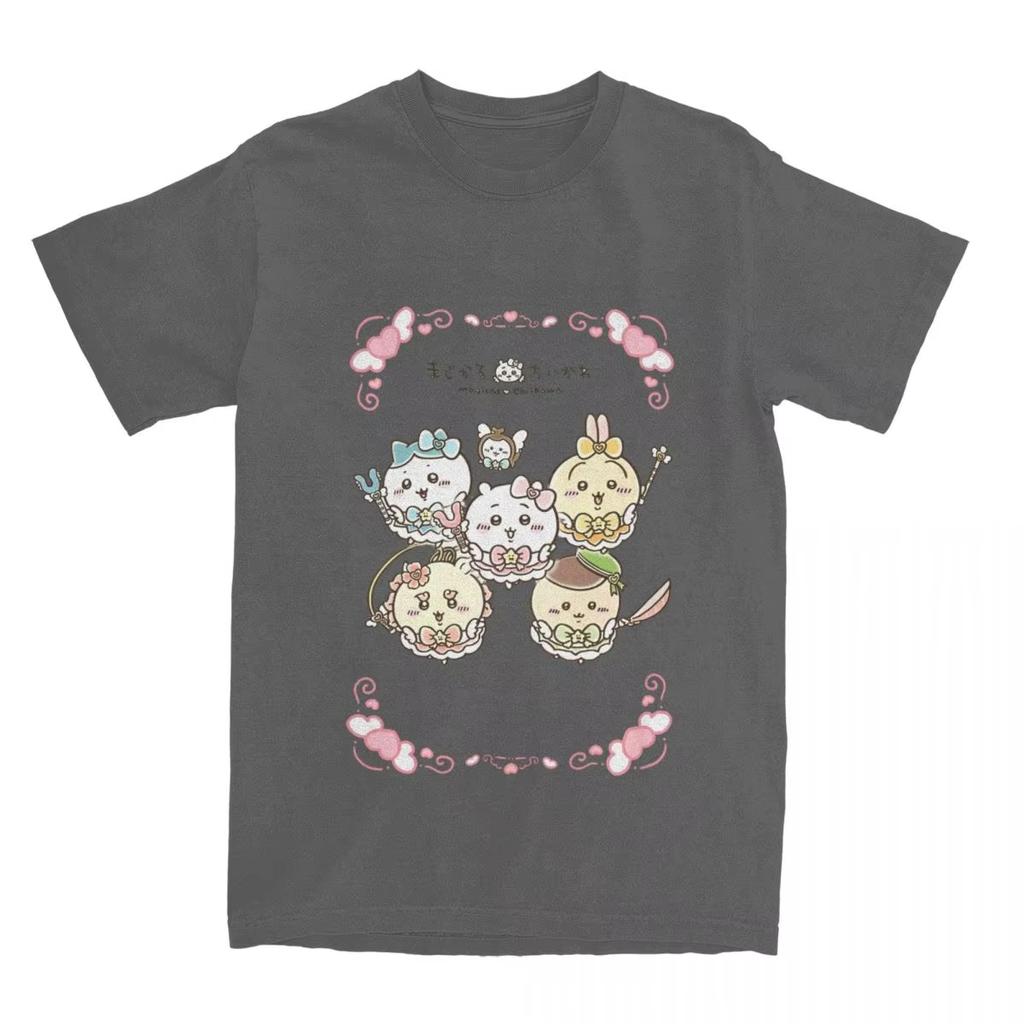 Anime Chiikawa T-Shirt Sommer Japan Mniniso Tolles T-Shirt Baumwolle Beliebt Unisex Damen Kurzarm Freizeitkleidung