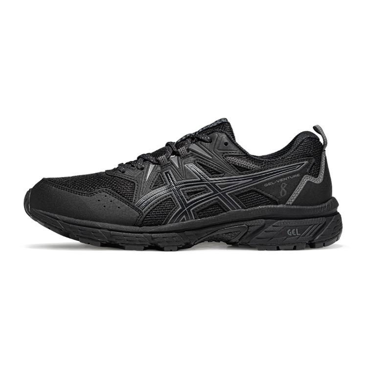 Asics Gel-Venture 8 Comfortable Versatile Low-Top Running Shoes Men Sneaker Black 1011B831-001