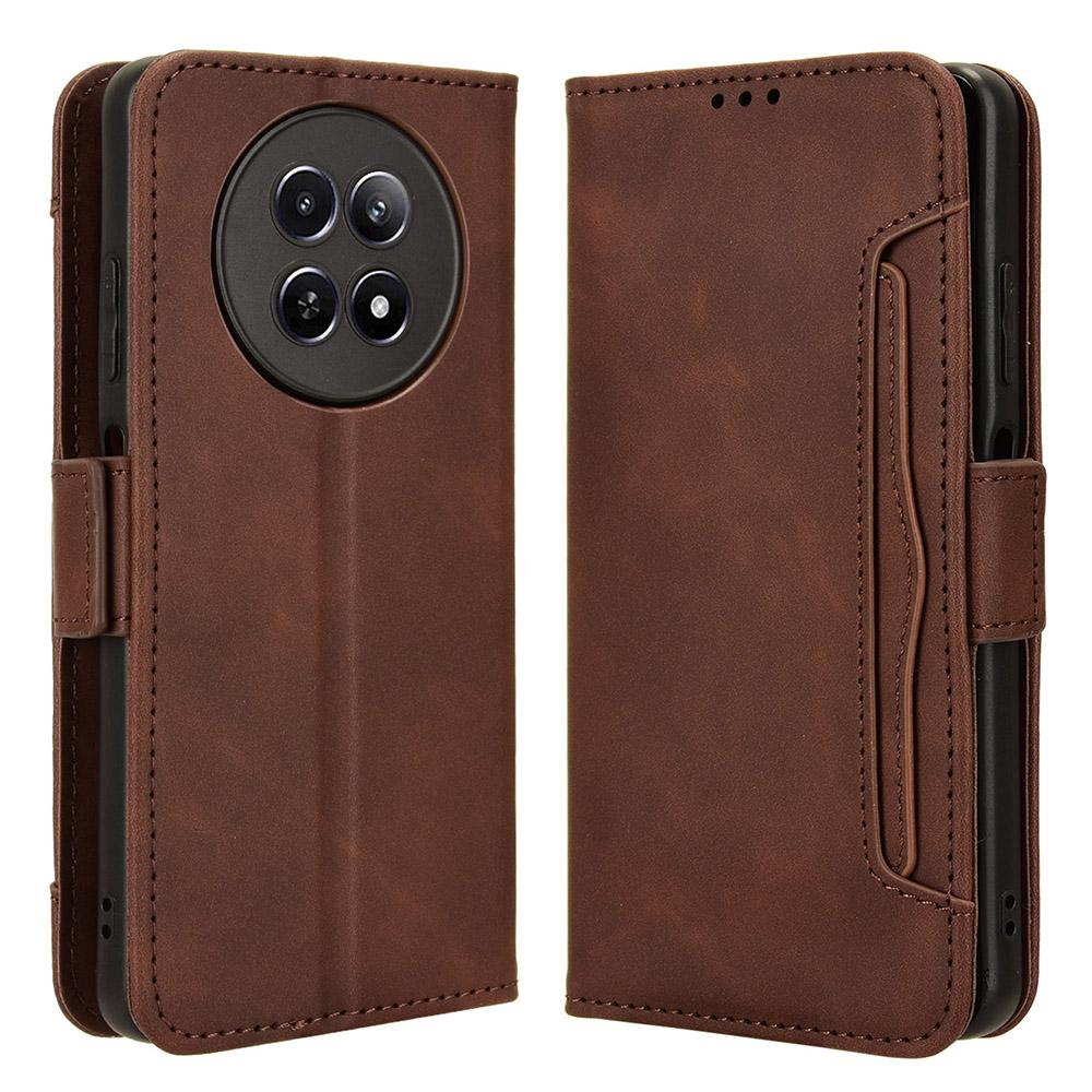For Realme Narzo 70x 5G/C65 5G/Narzo N65 5G/13 5G/12 5G/12x 5G Card Slots Case Anti-Drop Magnetic Closure Leather Phone Cover