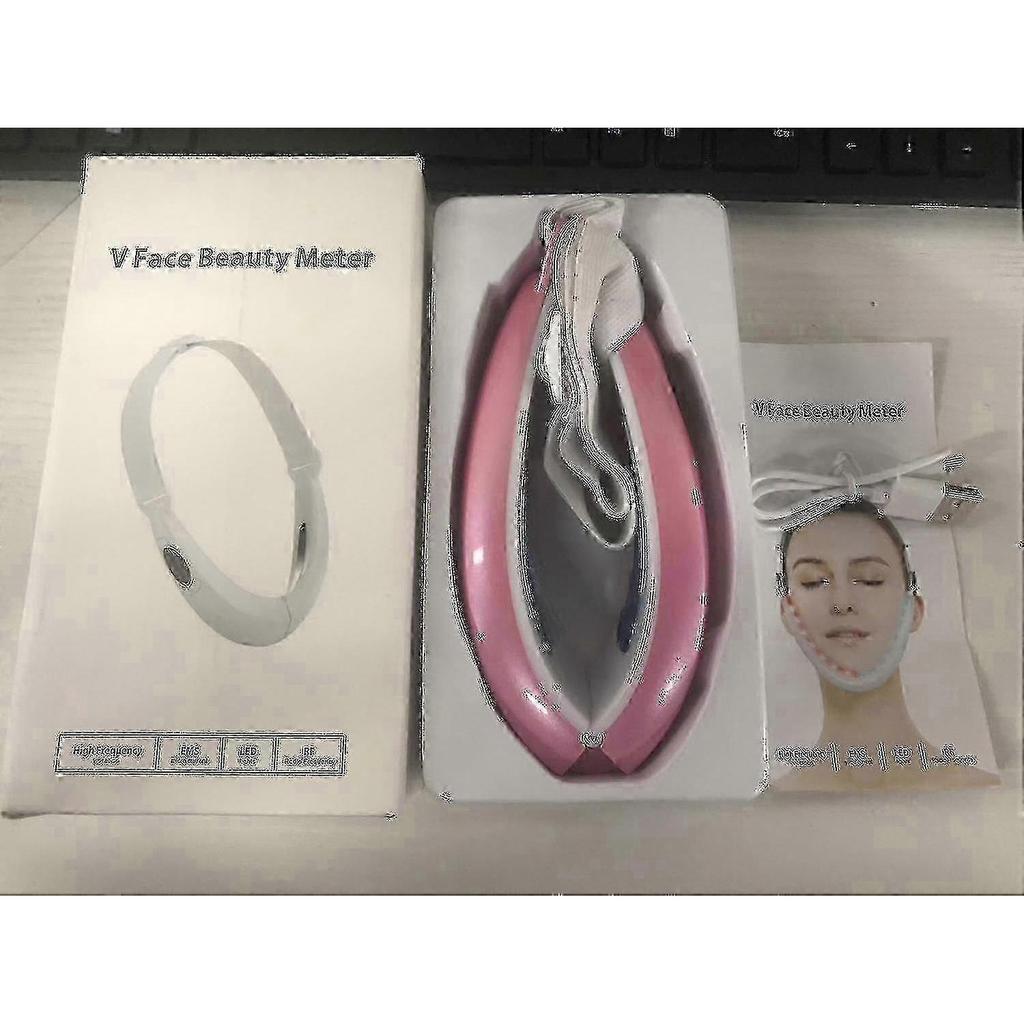 Ems Face Lift Device Led Photon Therapy Face Slimming Vibrating Massager Double Chin V Line Lifting