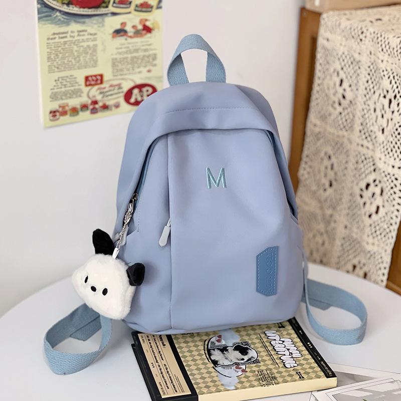 Simple female college student small and cute shopping class small backpack milk almost children's spring outing mini backpack
