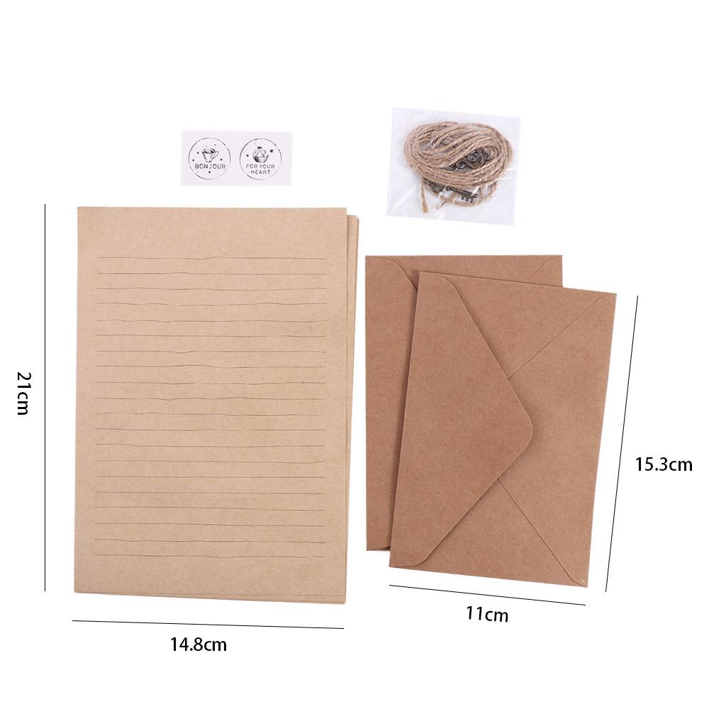 Vintage Invitation Envelope Writing Paper Letter Pad Envelopes Letter Paper Kraft Paper Envelope