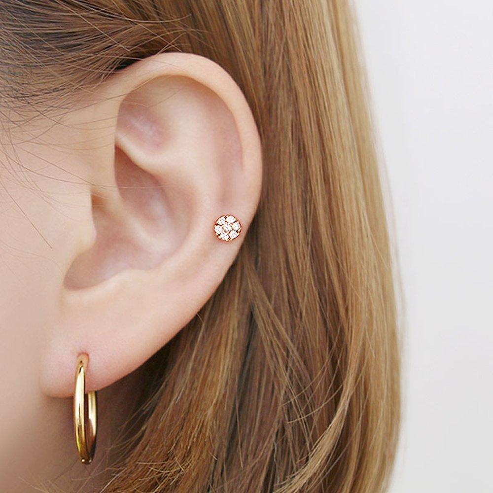 Bling Piercing + Ring Piercing [Sold As a Pair]