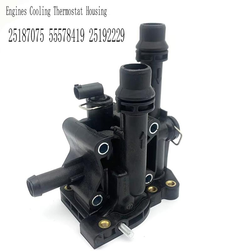 Authentic 25187075 Engines Cooling Thermostat Housing For  Orlando 2014 F18D4 For Kopur Mostata 55578419 25192229