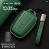 Genuine Leather Car Key Case Cover Key Bag For 7HES Crown Hilux Prius Camry Corolla CHR C-HR RAV4 Land Protect Set Accessories HGL3
