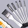 6 Pcs/Set Fine Tip Paint Brush Nylon Hair Painting Brush Artist Paint Brush Acrylic Paint Brush Drawing Supplies