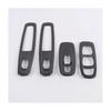 Car Body Door Window Glass Inner Panel Armrest Lift Switch Button Trim Frame Molding For Renault Kadjar 2016 2017 2018
