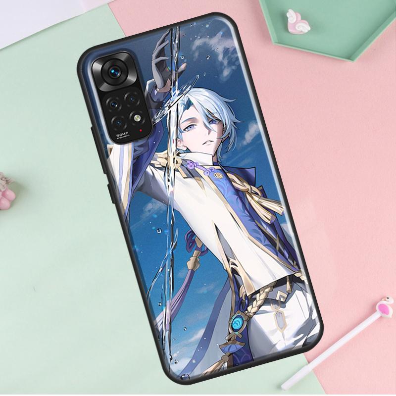 Kamisato Ayato Genshin Impact Für Redmi Note 12 Pro Plus Hülle Für Redmi Note 10 8 9 11 Pro 12S 11S 10S 9S 9C 10C 12C Hülle