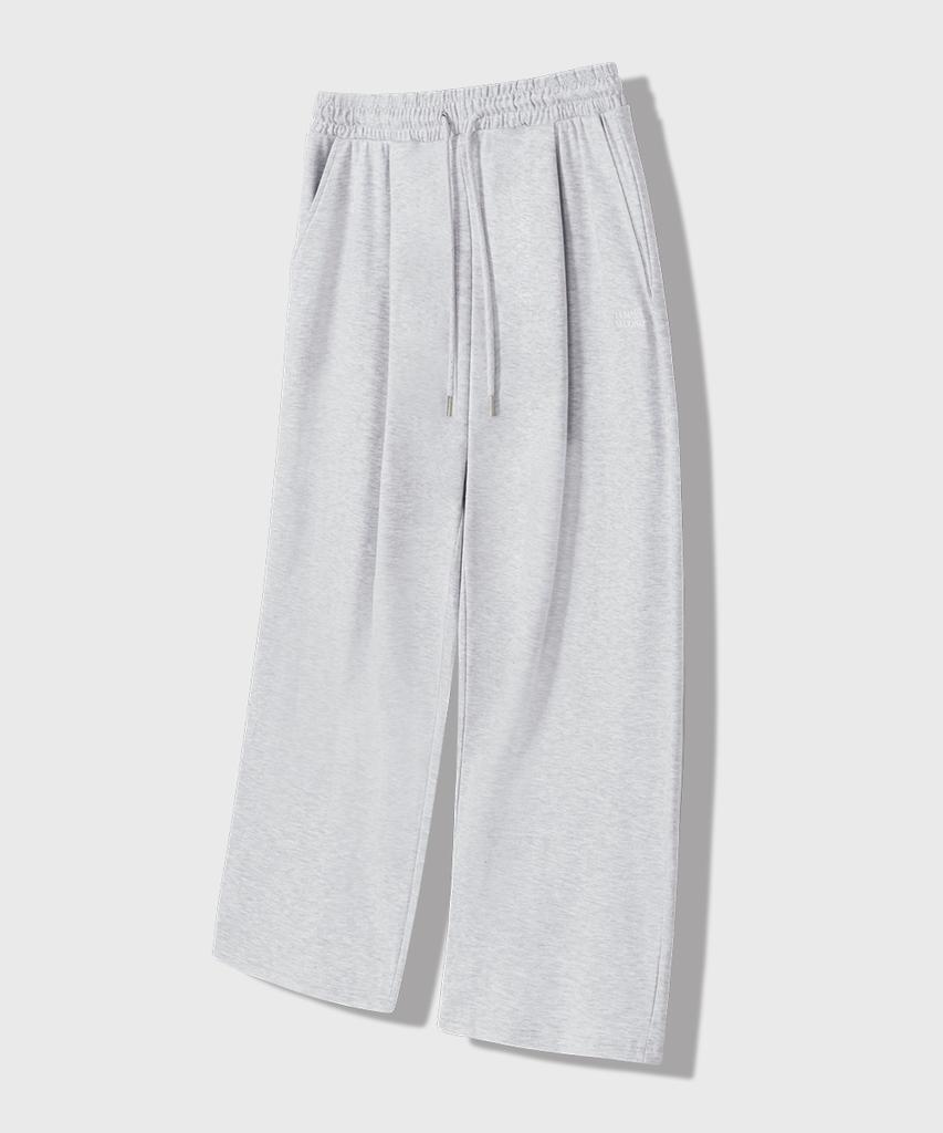 LEMAIN SECOND Deep One-Pleat Wide Daily Sweatpants_3 Colors (B Type)