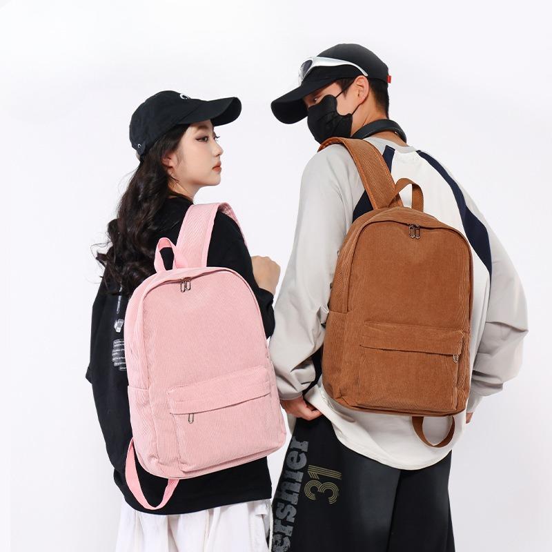Persalized and Versatile School-style Student Schoolbag, Trendy, Simple and Spacious Backpack
