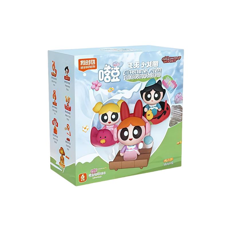 Nest01 Toys Ski ornament The Powerpuff Girls Season Blossom Bubbles Buttercup Bubbles Him Mojo Jojo Action Figure Gifts