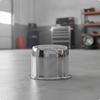 Trailer Hub Dust Cap Heavy Duty Wheel Cover with Flange Axle for RV Owners,