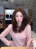 Chic Flare Sleeve Slim Fit Long Sleeve T-shirt - Autumn Solid Color Casual Top for Girls